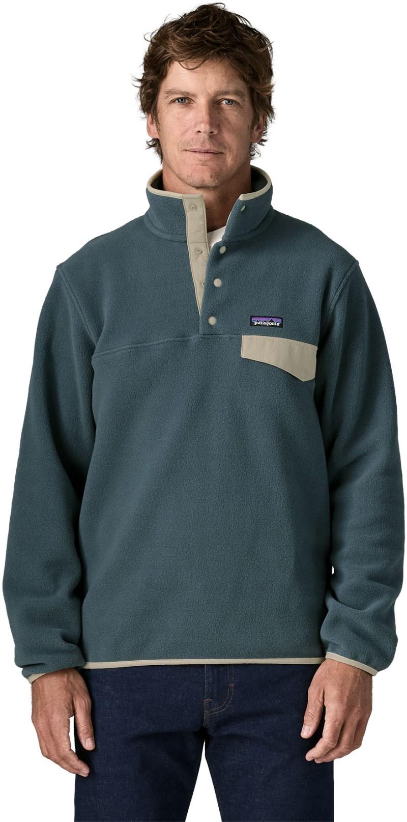 Lightweight Synchilla Snap Tee Pullover - Mens - summit blue 1