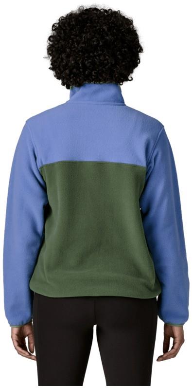 Lightweight Synchilla Snap Tee Pullover - Womens - canopy green 1