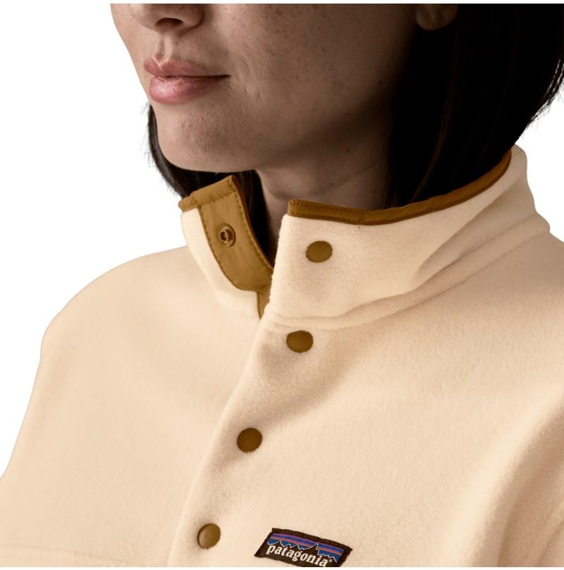 Lightweight Synchilla Snap Tee Pullover - Womens - natural 1