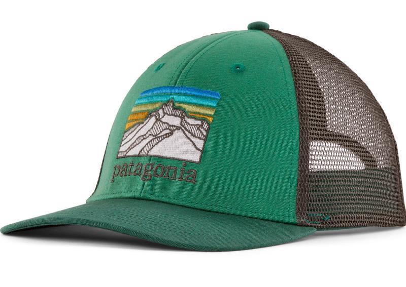 Line Logo Ridge LoPro Trucker Hat - Gather Green 1