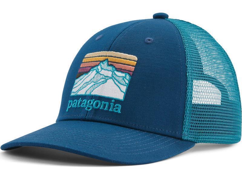 Line Logo Ridge LoPro Trucker Hat - Lagom Blue 1