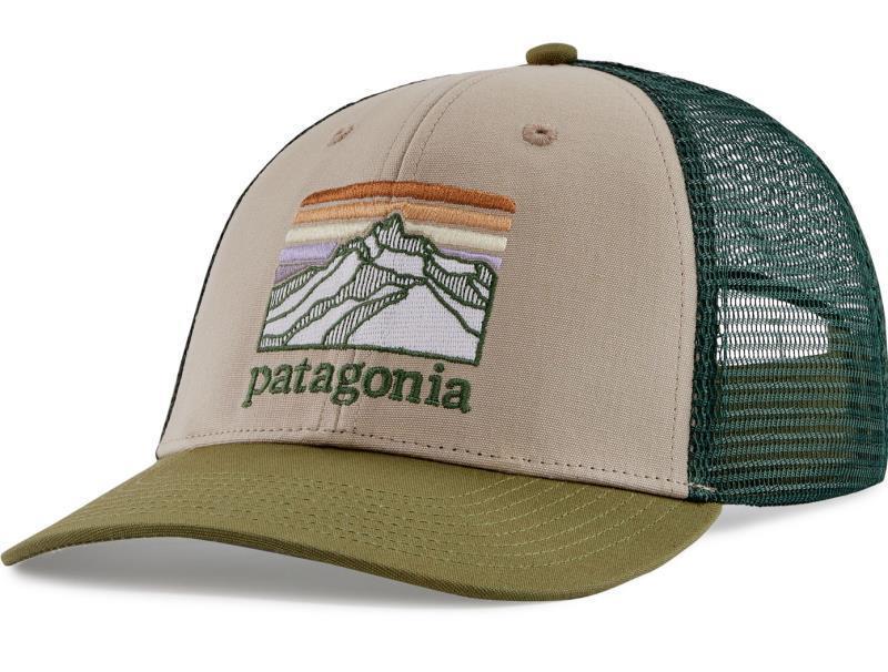 Line Logo Ridge LoPro Trucker Hat - Oar Tan 1