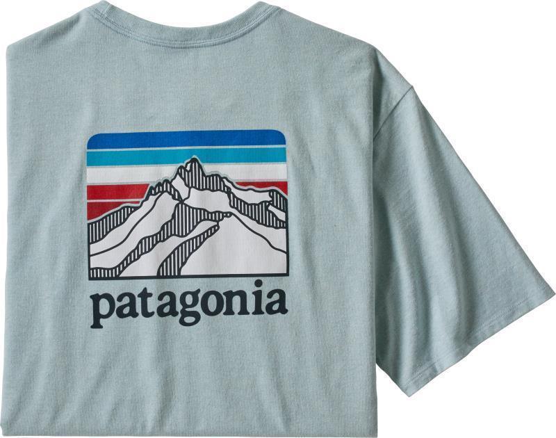 Line Logo Ridge Pocket Responsibili-Tee - Mens - Big Sky Blue 1