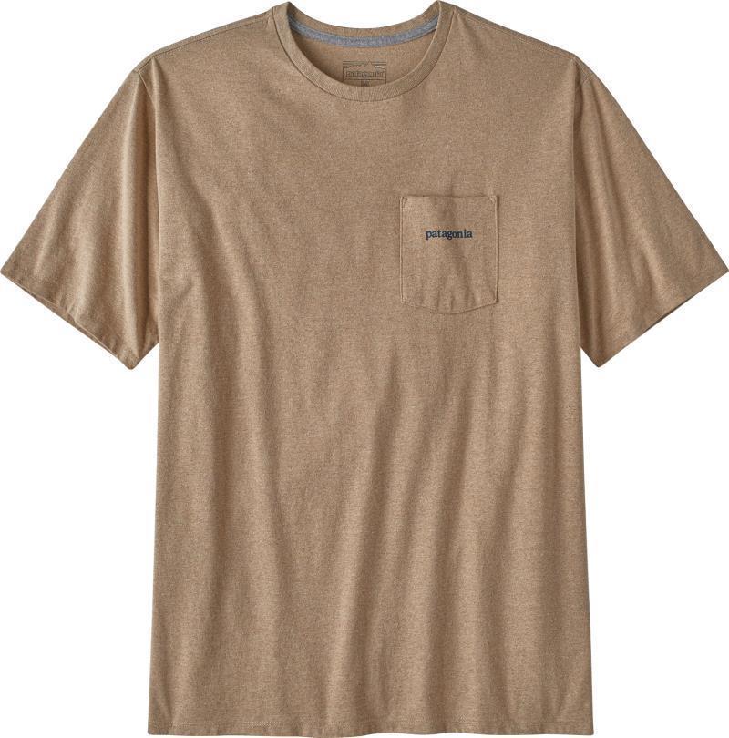 Line Logo Ridge Pocket Responsibili-Tee - Mens - Grayling Brown 1
