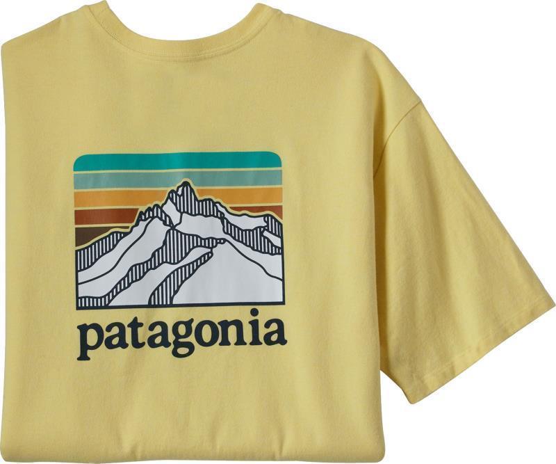 Line Logo Ridge Pocket Responsibili-Tee - Mens - Isla Yellow 1