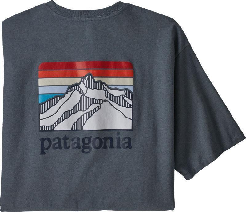 Line Logo Ridge Pocket Responsibili-Tee - Mens - Plume Grey 1