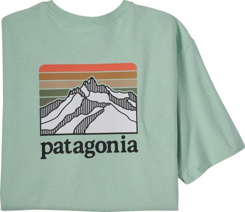 Line Logo Ridge Pocket Responsibili-Tee - Mens - Tea Green 1