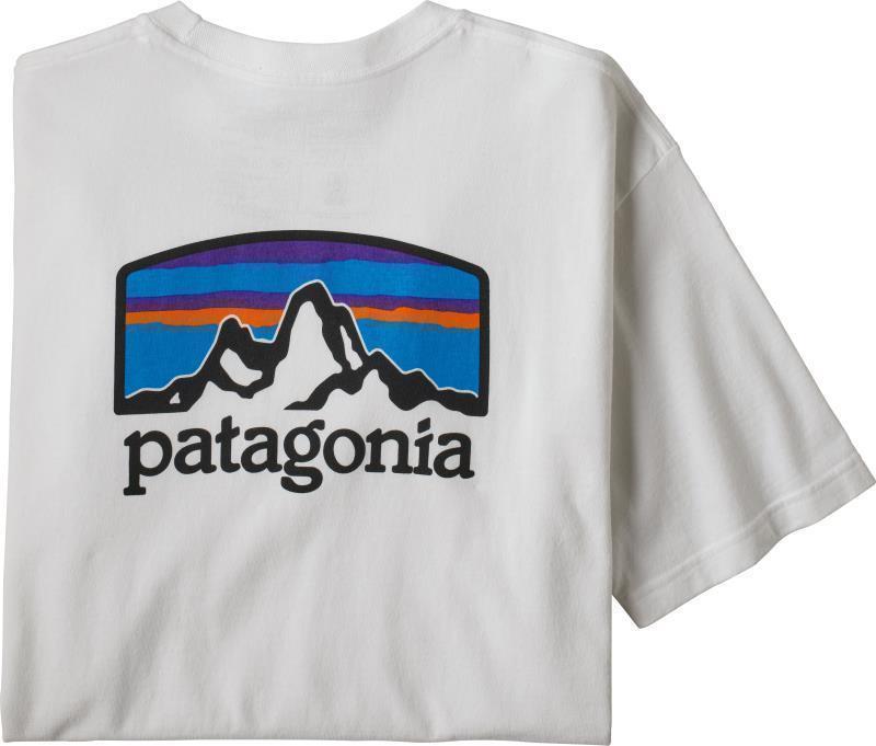 Line Logo Ridge Pocket Responsibili-Tee - Mens - White 1
