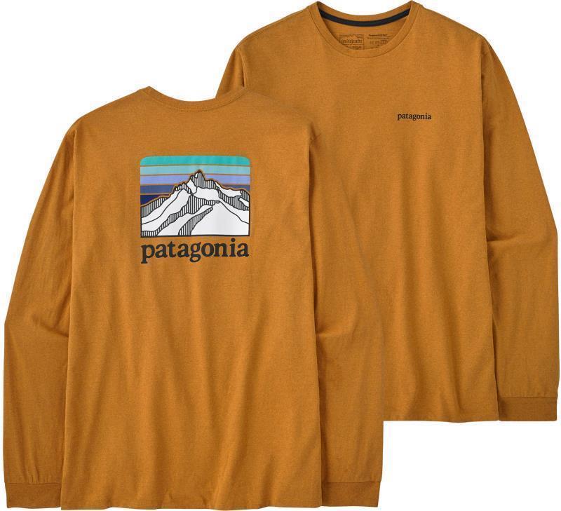 Line Logo Ridge Responsibili-Tee LS - Mens - Dried Mango 1