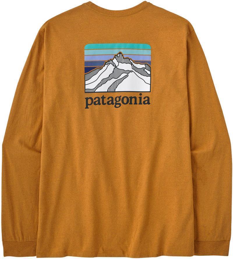 Line Logo Ridge Responsibili-Tee LS - Mens - Dried Mango 3