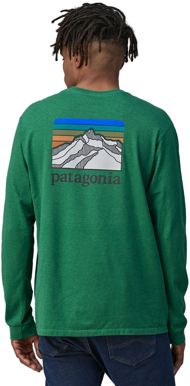 Line Logo Ridge Responsibili-Tee LS - Mens - Gather Green 4