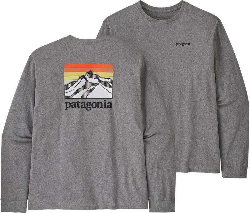Line Logo Ridge Responsibili-Tee LS - Mens - Gravel Heather 1