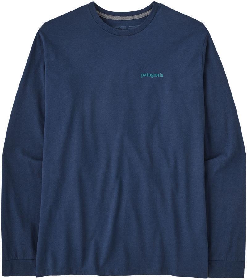 Line Logo Ridge Responsibili-Tee LS - Mens - Lagom Blue 2