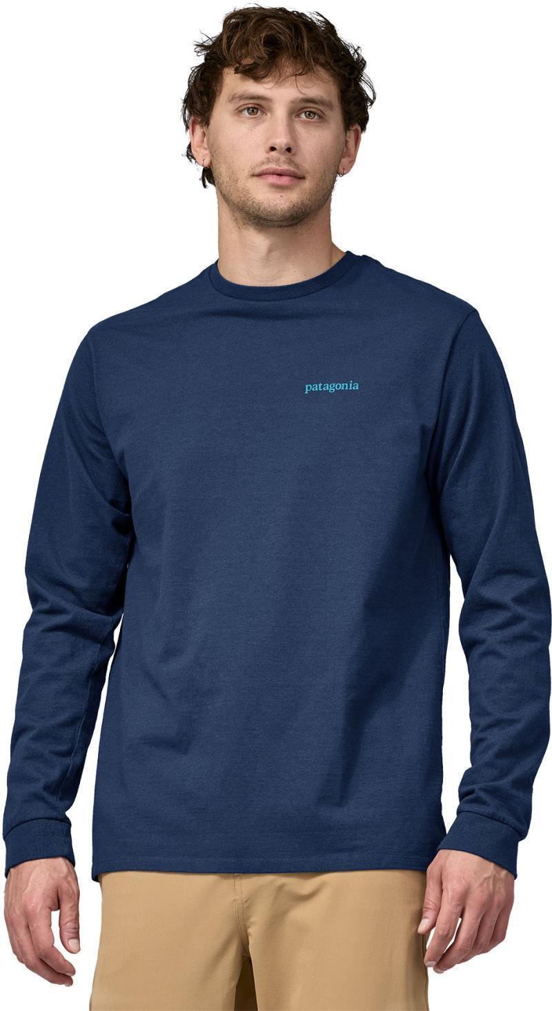 Line Logo Ridge Responsibili-Tee LS - Mens - Lagom Blue 4