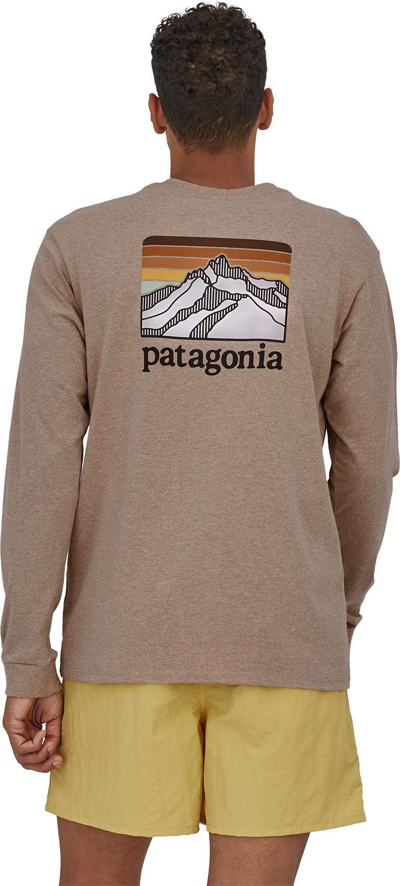 Line Logo Ridge Responsibili-Tee LS - Mens - Shroom Taupe 3