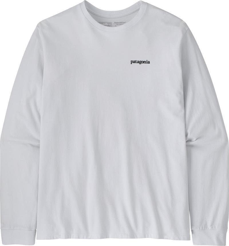 Line Logo Ridge Responsibili-Tee LS - Mens - White 3