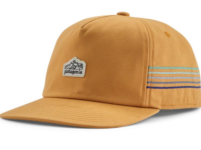 Line Logo Ridge Stripe Funfarer Cap - dried mango 1