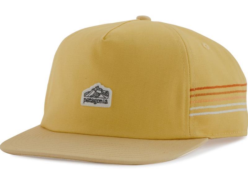 Line Logo Ridge Stripe Funfarer Cap - surfboard yellow 1