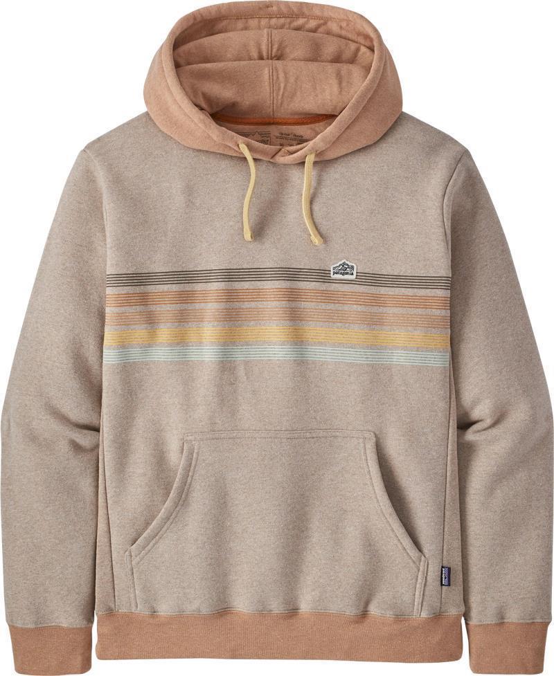 Line Logo Ridge Stripe Uprisal Hoody - Unisex - Shroom Taupe 1