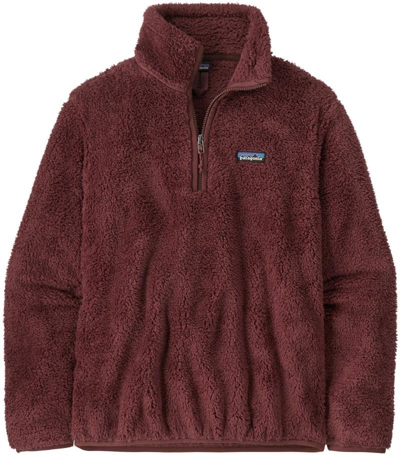 Los Gatos 1/4 Zip - Womens - dark ruby 1
