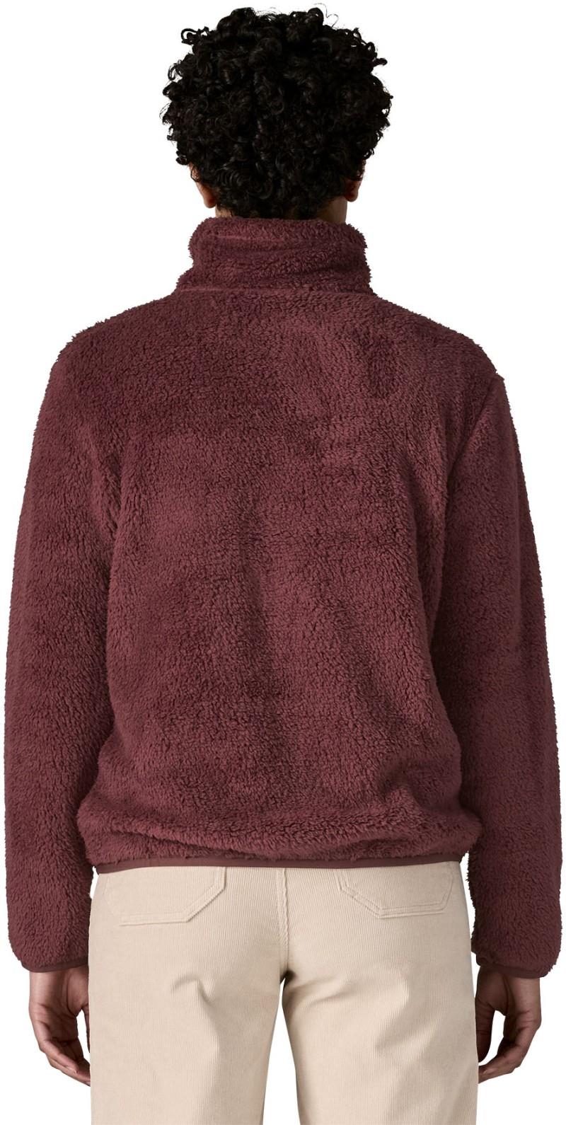 Los Gatos 1/4 Zip - Womens - dark ruby 1