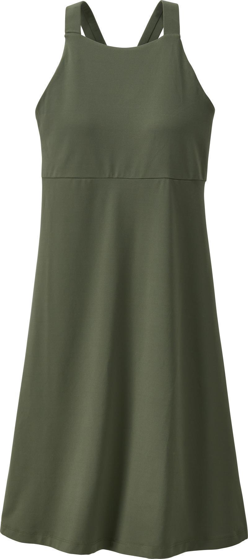 Magnolia Spring Dress - kale green 1