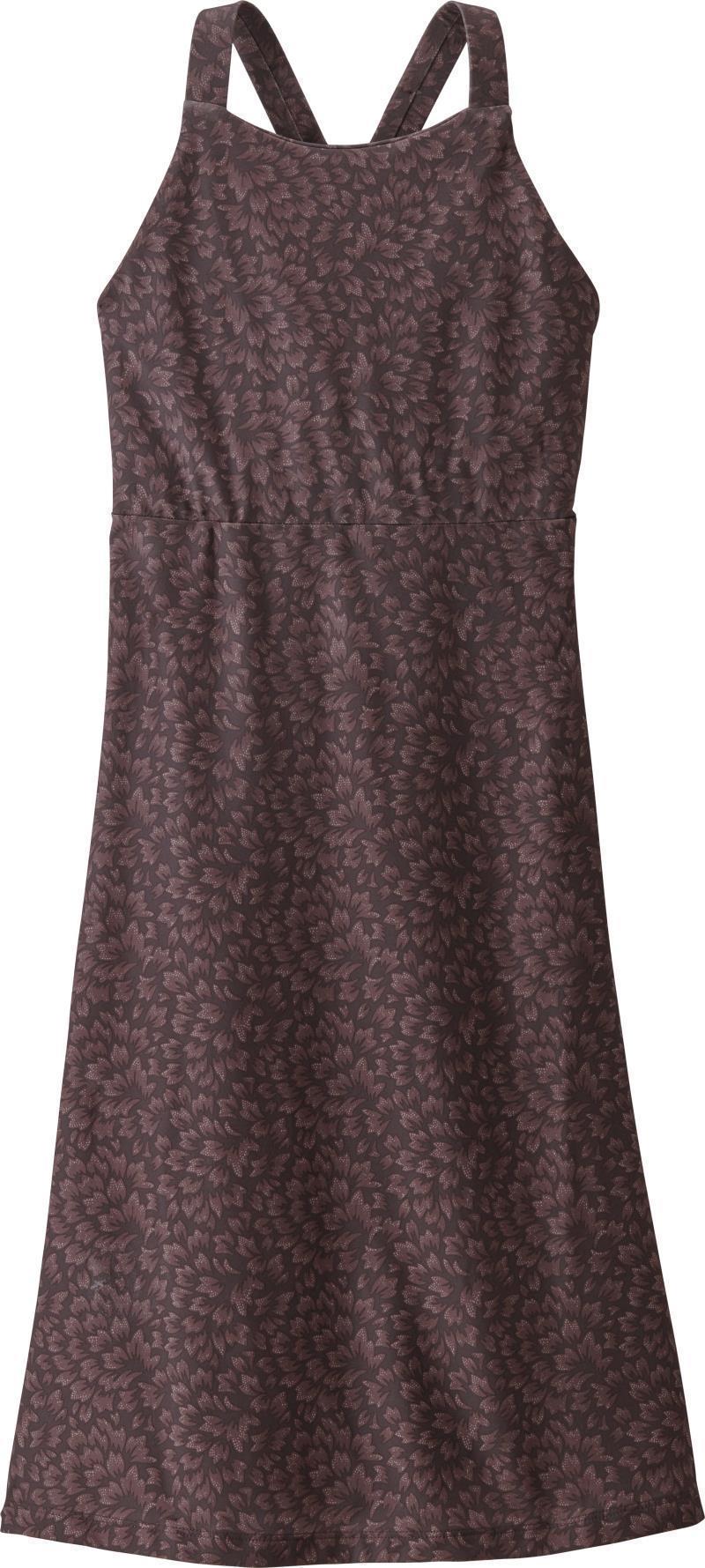 Magnolia Spring Dress - kelp revival / basalt brown 1