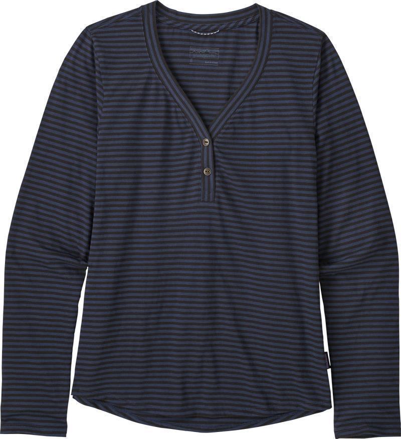 Mainstay Henley - Womens - Bumble Bee / New Navy 1