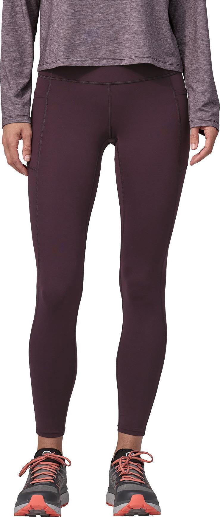 Maipo 7/8 Stash Tights - Womens - Obsidian Plum 2