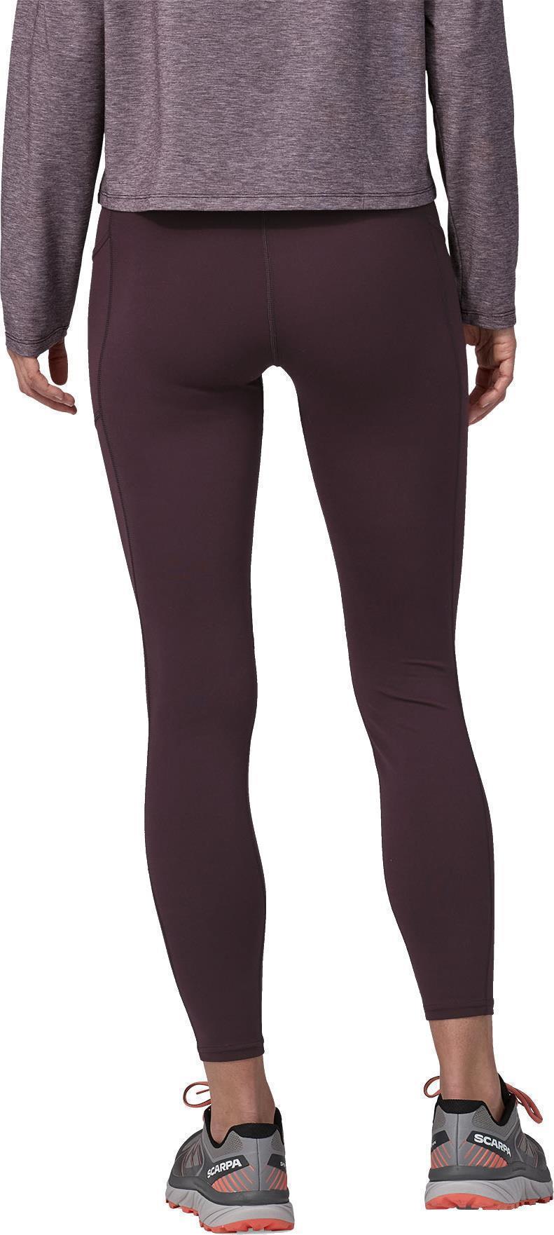 Maipo 7/8 Stash Tights - Womens - Obsidian Plum 3