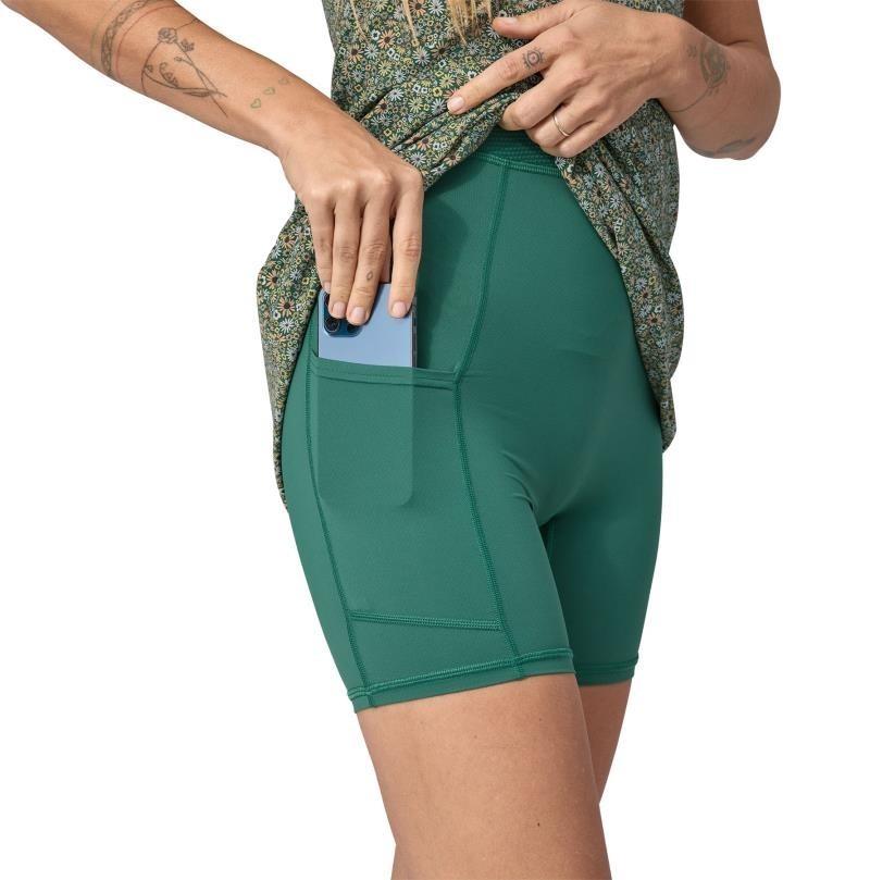 Maipo Dress - Womens - floral fun / conifer green 1