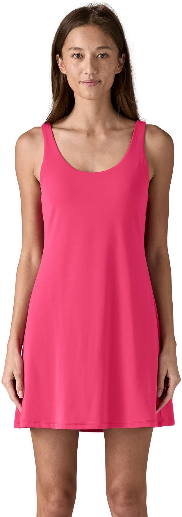 Maipo Dress - Womens - luminous pink 1