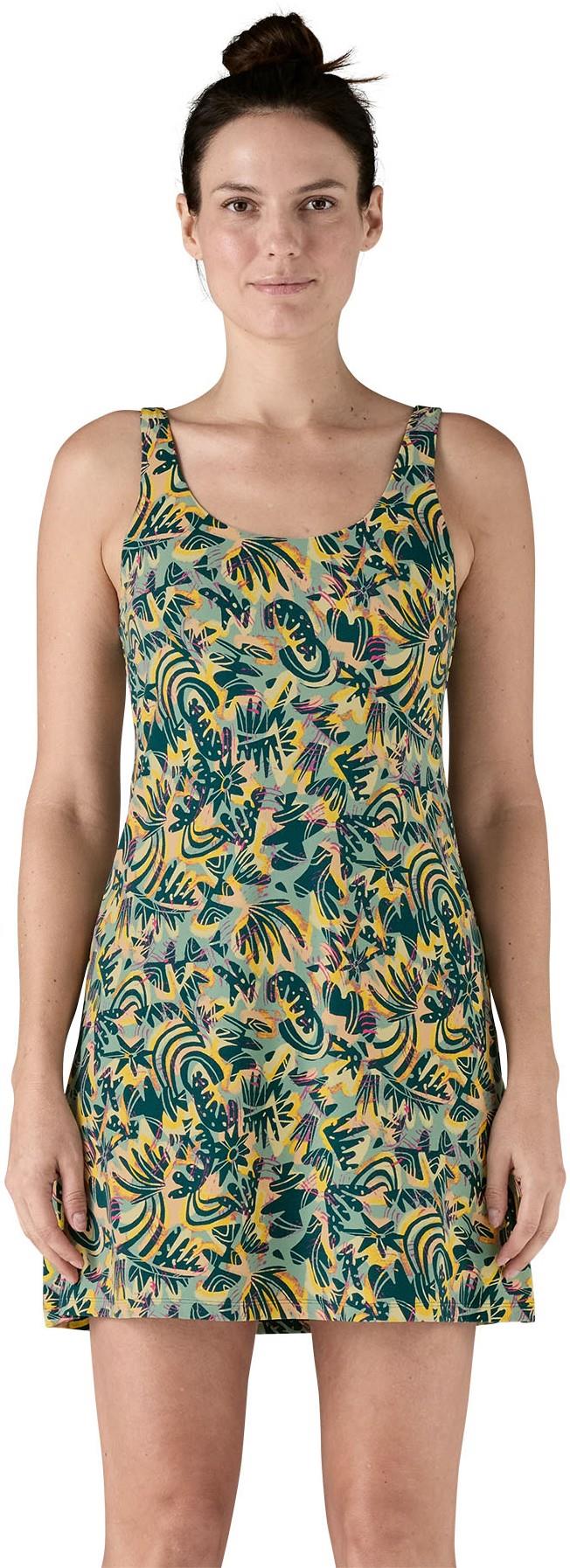 Maipo Dress - Womens - wild botanist / tidal teal 1