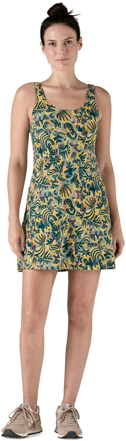 Maipo Dress - Womens - wild botanist / tidal teal 1