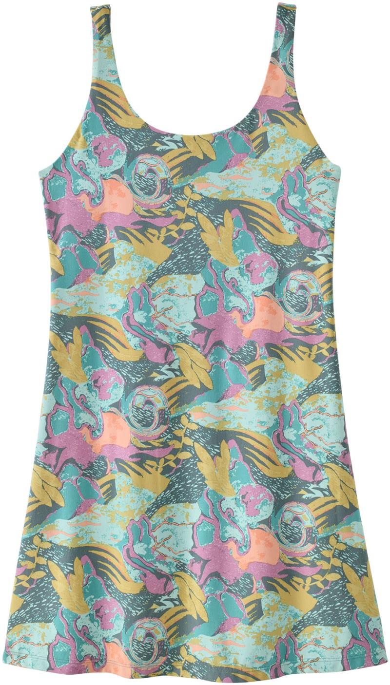 Maipo Dress - moon tripper / blue sage 1
