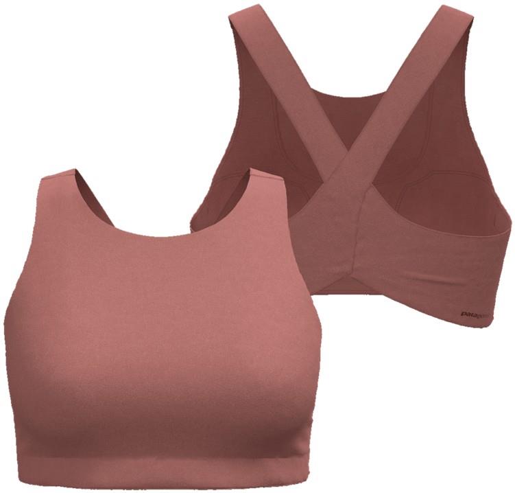 Maipo Low Impact Crosswrap Bra - Womens - pink ground 1