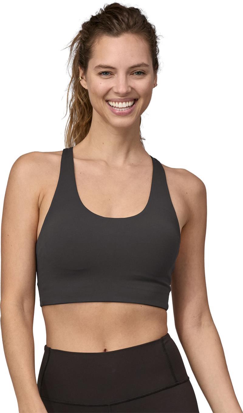 Maipo Mid-Impact Bra - Black 2