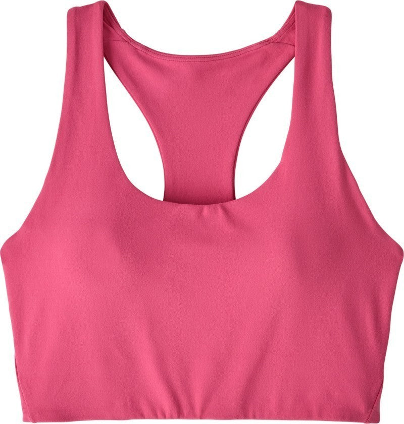 Maipo Mid Impact Bra - luminous pink 1