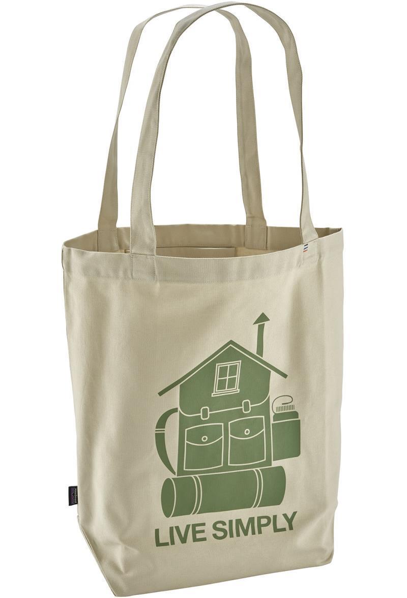 Market Tote - live simply home / bleached stone 1