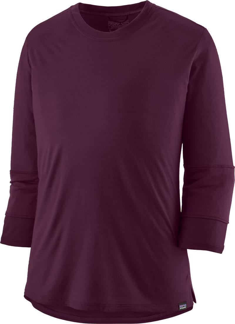 Merino 3/4-Sleeved Bike Jersey - Womens - Night Plum 1