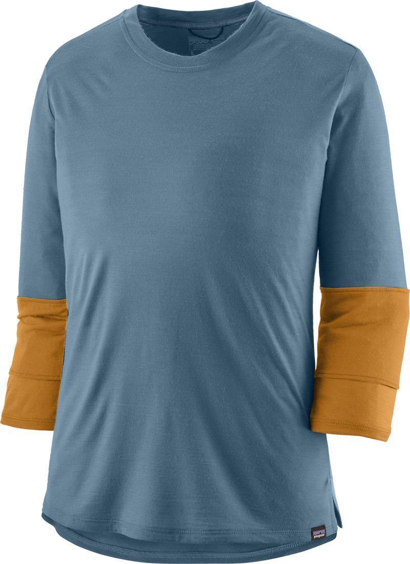 Merino 3/4-Sleeved Bike Jersey - Womens - Utility Blue 1