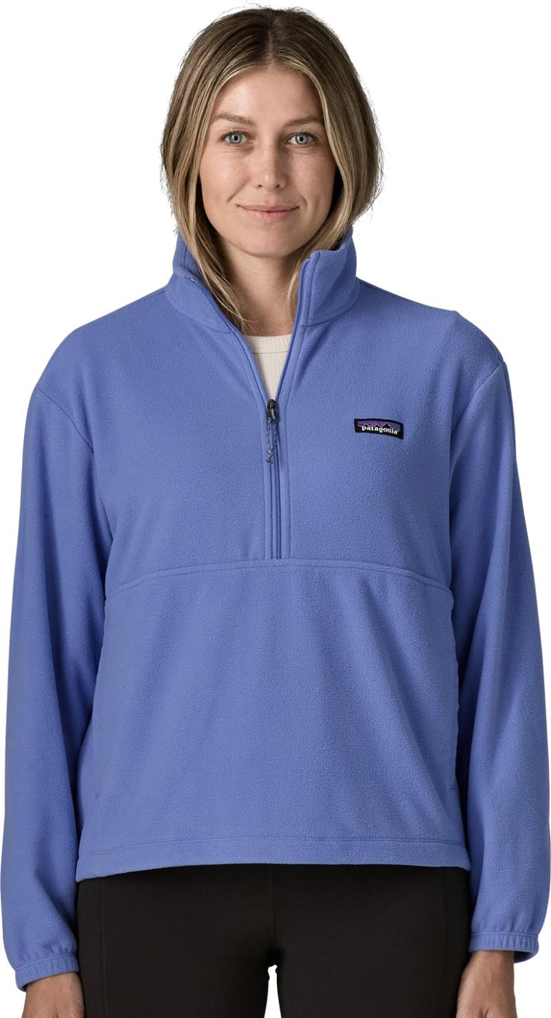 Micro D 1/2 Zip Fleece Pullover - Womens - diver blue 1