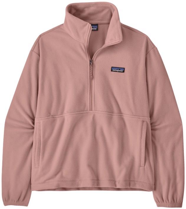 Micro D 1/2 Zip Fleece Pullover - Womens - fuzzy mauve 1