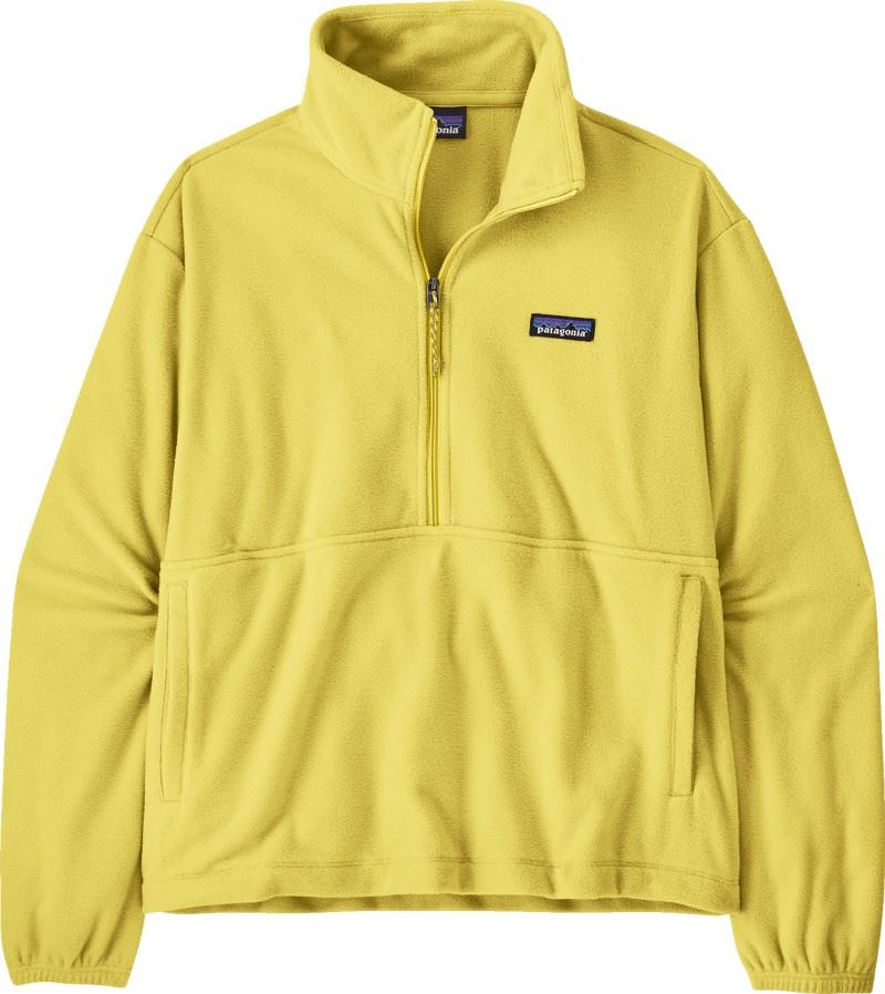 Micro D 1/2 Zip Fleece Pullover - Womens - lemon zest 1