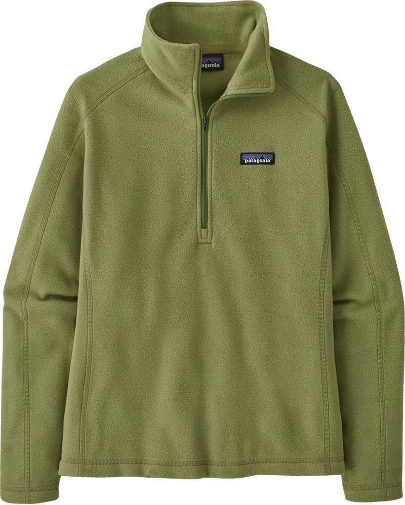 Micro D 1/4 Zip - Womens - buckhorn green 1