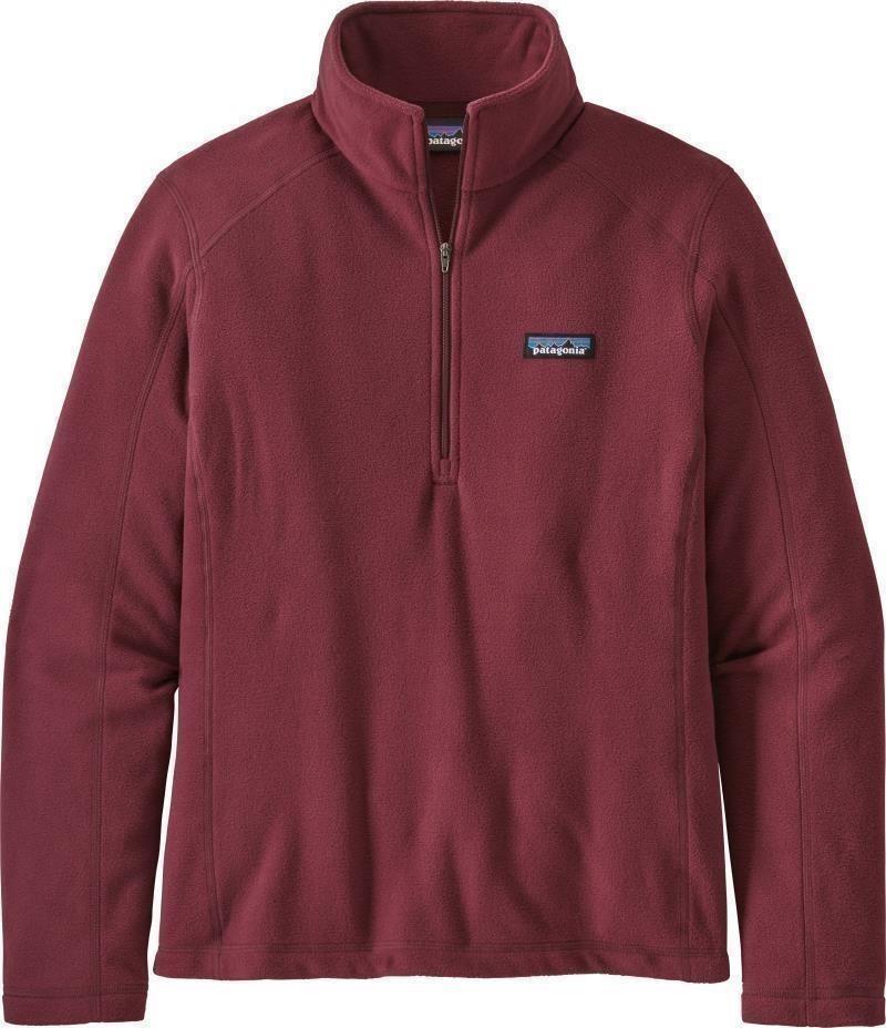 Micro D 1/4 Zip - Womens - chicory red 1