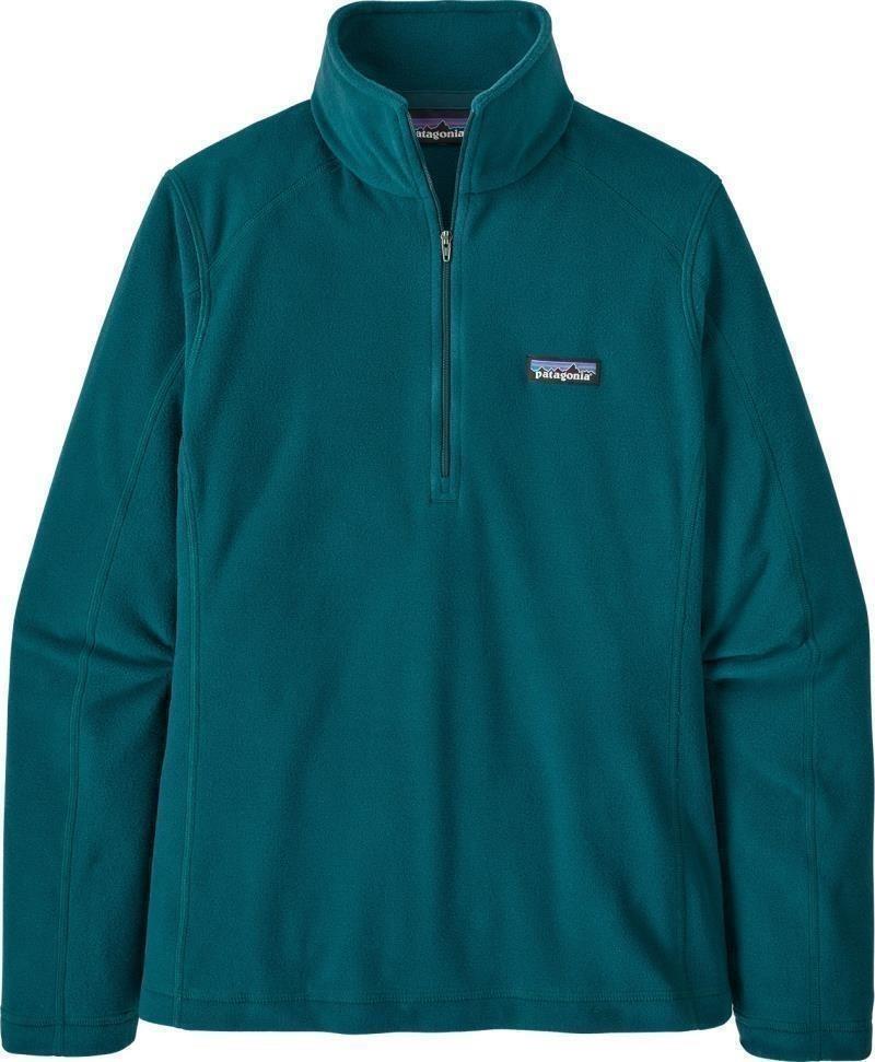 Micro D 1/4 Zip - Womens - dark borealis green 1