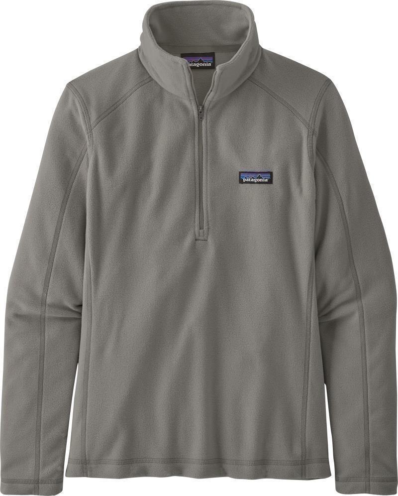 Micro D 1/4 Zip - Womens - feather grey 1
