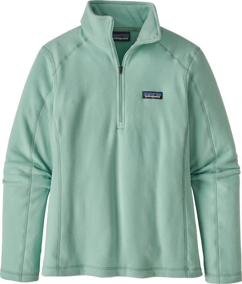 Micro D 1/4 Zip - Womens - gypsum green 1