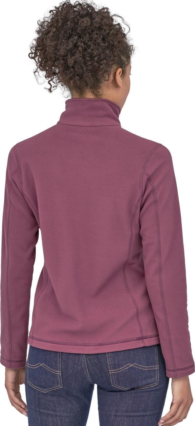 Micro D 1/4 Zip - Womens - light balsamic 1